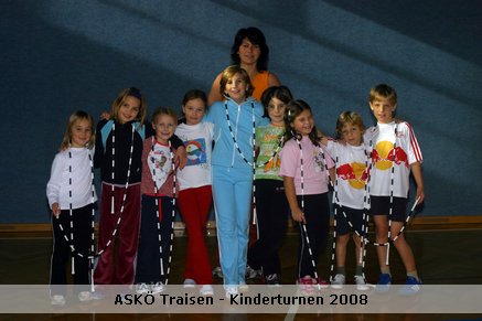 Kinderturnen (ab 6 Jahre) mit Sabine und Gerlinde, Mrz 2008