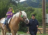 Reitvorführung am Pferdehof Pachler mit Doris Huss