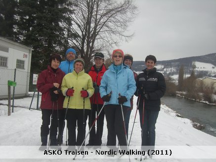 26. Jänner 2011: von Traisen nach Lilienfeld und wieder nach Traisen zurück. 
7 Personen genossen die frische gute Luft und hatten Spaß an der Bewegung.