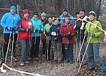 23.11.2011 Unsere heutige NW-Tour starten wir wie immer beim Proisl-Denkmal. Sie führt uns am Radweg zum Bahnhof, wir überqueren die Hainfelderstr., walken den Wieserberg hinauf bis zum Topf, dort zweigen wir links ab Richtung Holzer, weiter nach Traisen Ort. Beim Wagner-Löffler überqueren wir die Hainfelder-Bundesstraße, gehen Richtung Schwarzenbach am Teich vorbei nach St.Veit. Dort zum Bahnhof, Möbel-Pommer, Lagerhaus und am Radweg zum Gasthaus Sigl wo wir den Abend gemütlich ausklingen lassen.