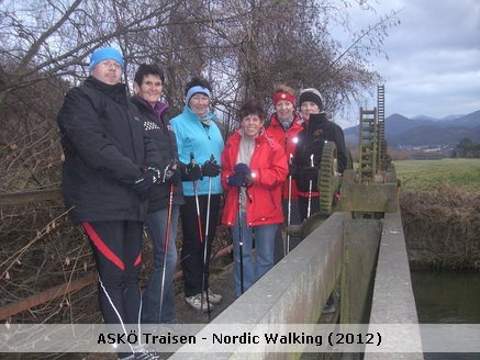 11. Jänner 2012: Proisl-Denkmal, über die Brücke am Radweg Richtung Rotheau-Steiringer, über die Brücke, den Hundeabrichteplatz, Föhrenwald, Radweg wieder zurück nach Traisen.