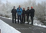 25. Jänner 2012: Proisl Denkmal - Traisen Ort - Cafe Jakob